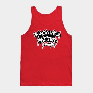 BLACK LIVES MATTER GRAFFITI SHIRT Tank Top